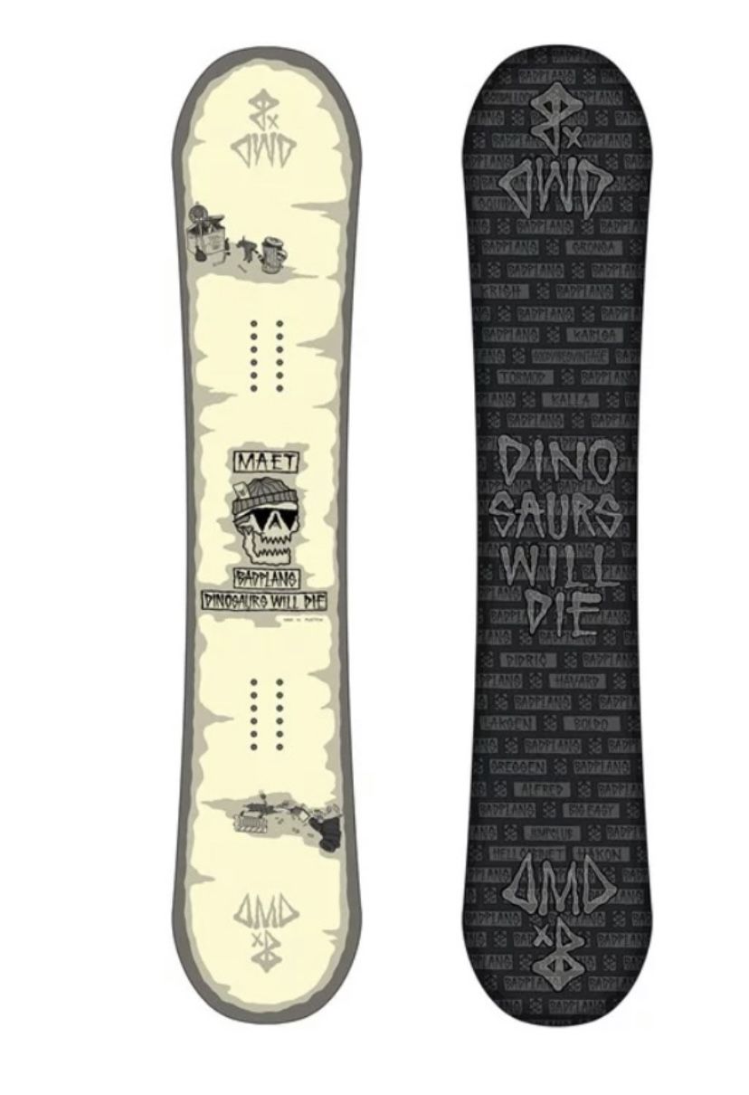 Dinosaurs Will Die 148cm Maet Snowboard