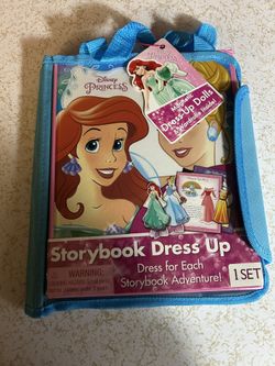 Disney Princess Storybook Magnetic Roll Dress Up
