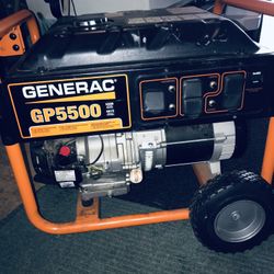 Generac GP5500 Generator 144  hours