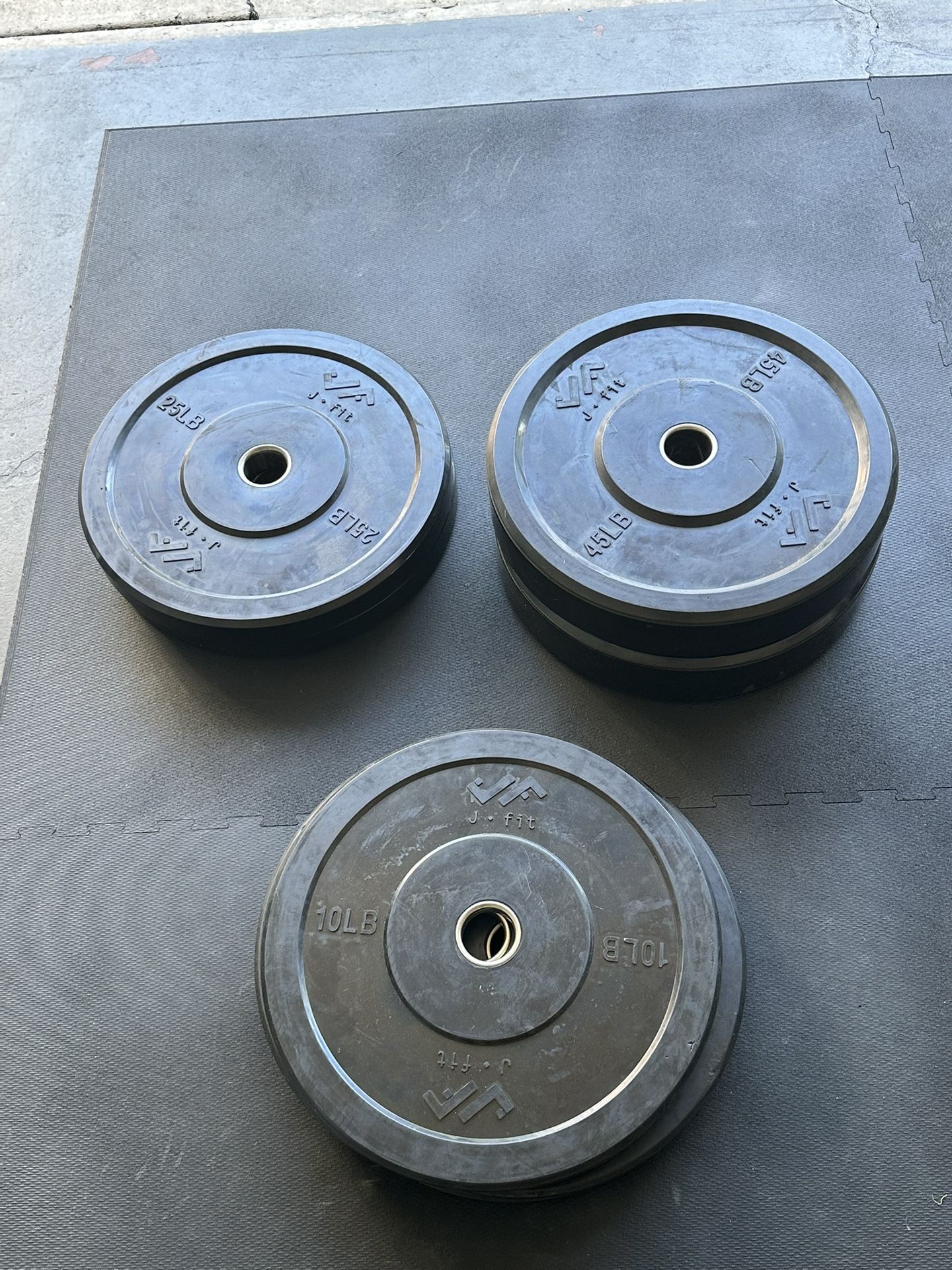 J-Fit Bumper Plate set