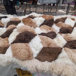 Alpaca Vintage Rug From Peru