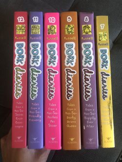 Dork diaries books 7-12