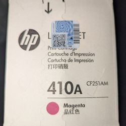 Brand New Sealed HP 410A Magenta Toner