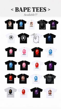 Bape tees