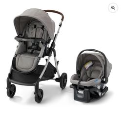 Baby Stroller 3-1 Car Seat 