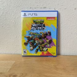 PS5.  TMNT ARCADE Wrath of the Mutants 