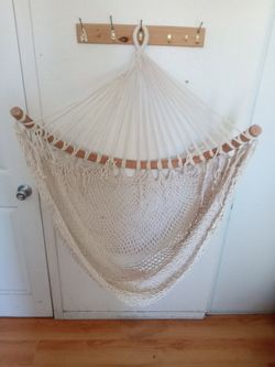 Handmade Macramé Hammock Chair from Mexico