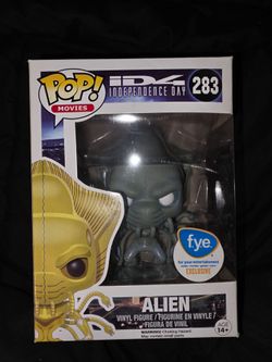 Funko Pop Independence Day Alien #283 FYE Exclusive