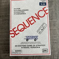 Sequence Travel Game Of Strategy