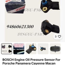 BOSCH Engine Oil Pressure Por Porsche Pana/Macan