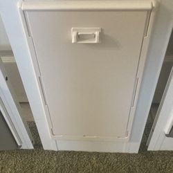 Dog Door New, Medium And Fits Sliding Glass Doors 77-81” 