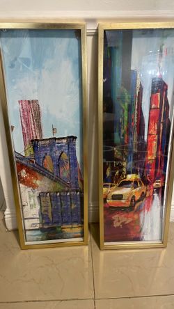 Gold Framed Pictures