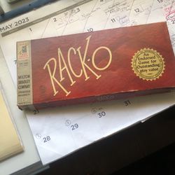 Rack-O Board Game 1956