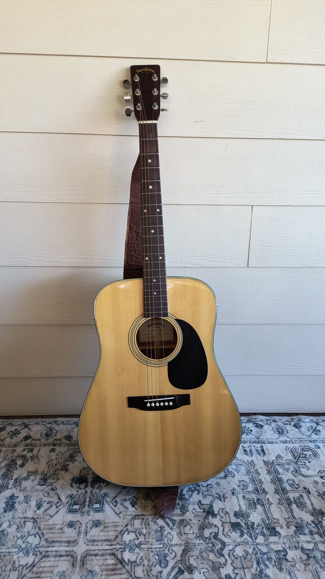 Sigma DM-5 Acoustic Guitar – Made in Japan (1970s–80s) – Excellent Player