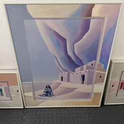 Deborah Hiatt Southwestern Art Prints - Set of 3