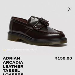 Dr. Martens ADRIAN ARCADIA LEATHER TASSEL LOAFERS - Near new - Men’s size 10 