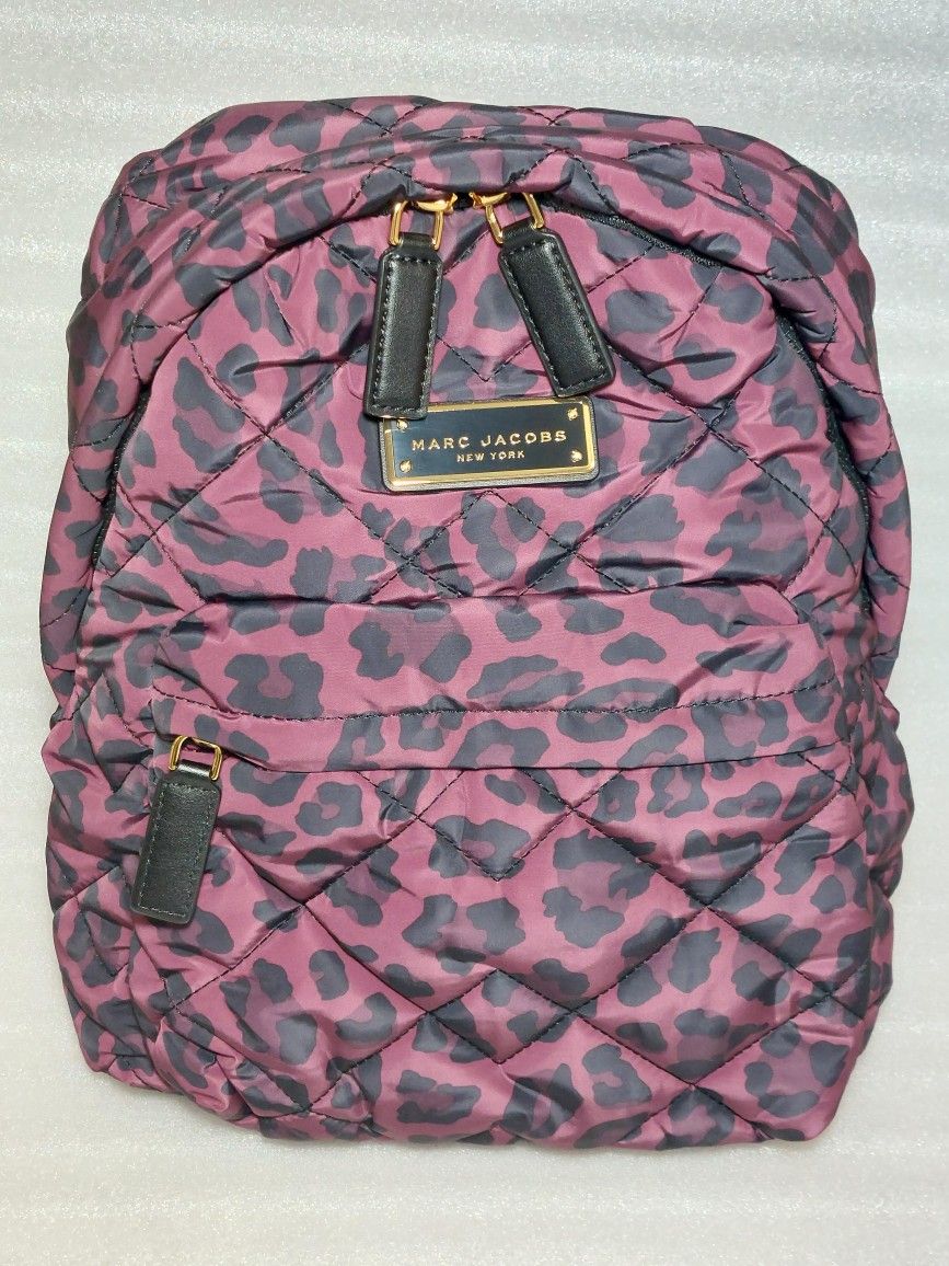 Marc Jacobs Designer Backpack. New With Tags. Retail $250. Beautiful Book Bag Women's Purse
