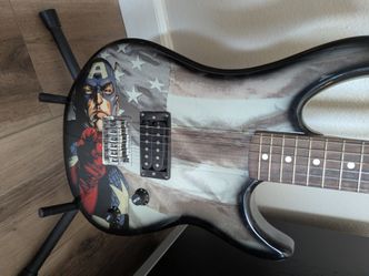 LIMITED EDITION Peavy Rockmaster Marvel Captain America electric guitar