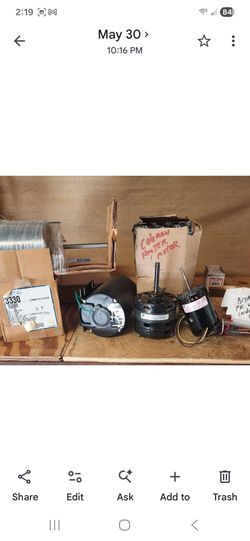 Retired HVAC contractor. New parts.