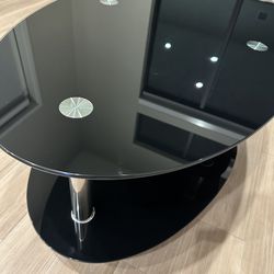 All glass coffee table for sale!