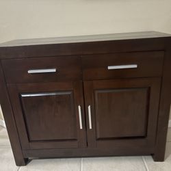 Sideboard Buffet Wine Cabinet Temper Glass 