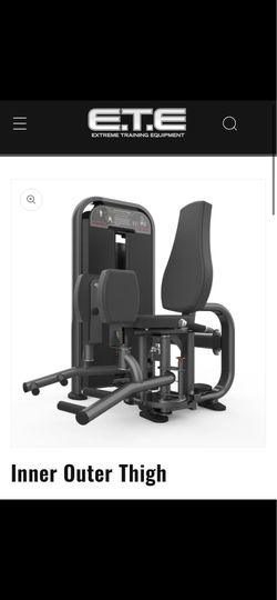 Inner outer thigh machine