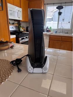 PS5 Disc Edition (Gen 3) – Black Translucent Plates – Extras Included negotiable