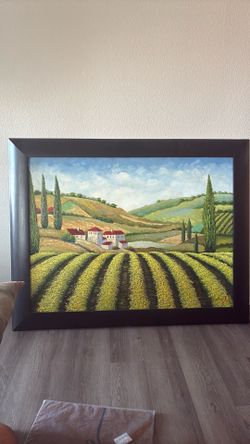 Vineyard Painting (unknown artist)