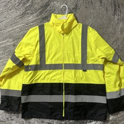 Portwest Hi-Vis Classic Softshell Jacket XL – Safety Workwear, Great Condition