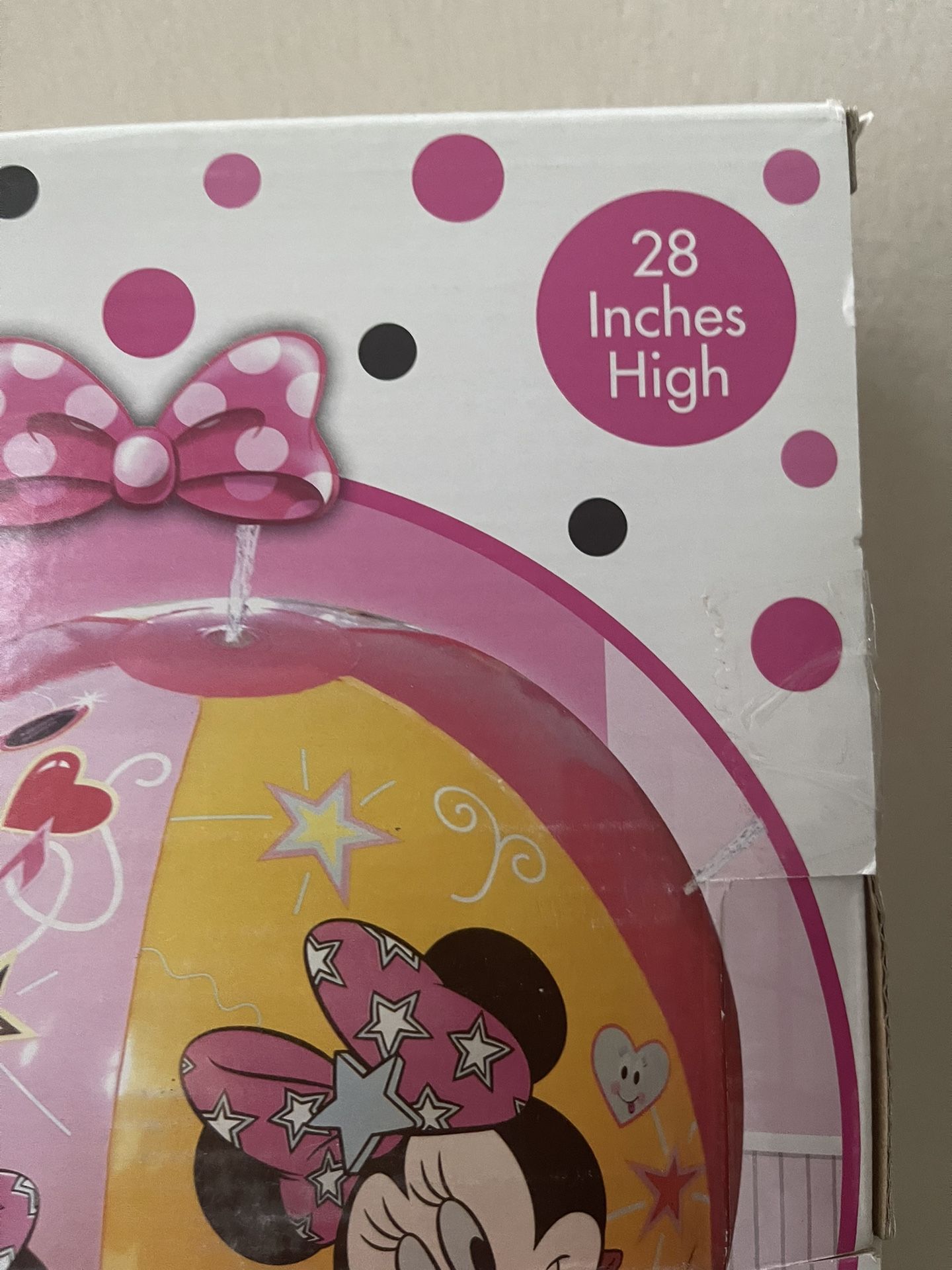 Disney Jr Minnie Mouse 28" Inflatable Ball Sprinkler