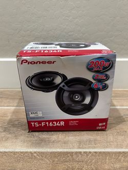 NEW IN BOXPioneer TS-F1634R 6.5" 2-Way Car Speakers