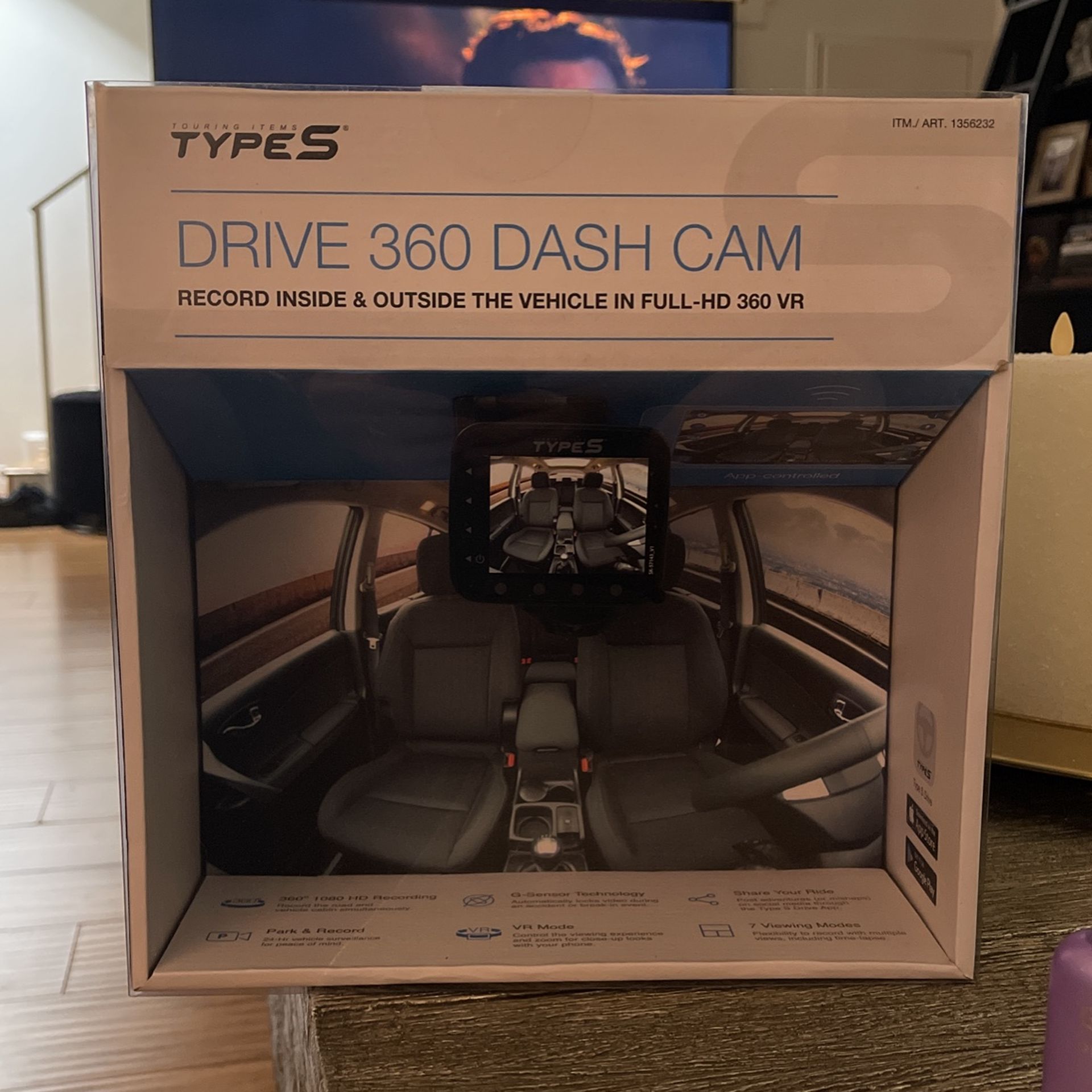 Touring Items Type S Drive 360 Dash Cam