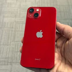 Apple iPhone 13 'Product Red' · Unlocked - 128GB [Face-ID Issue]