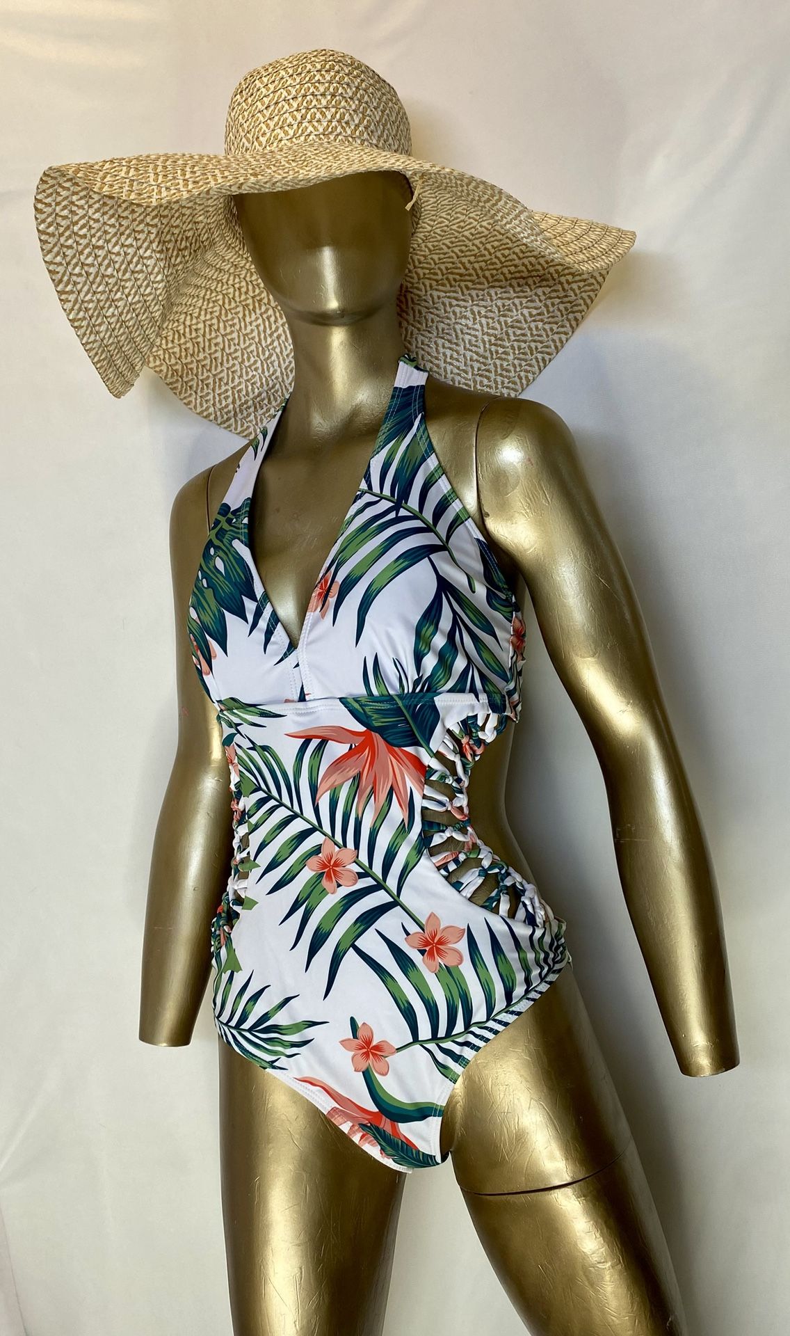 Tropical Print Suit