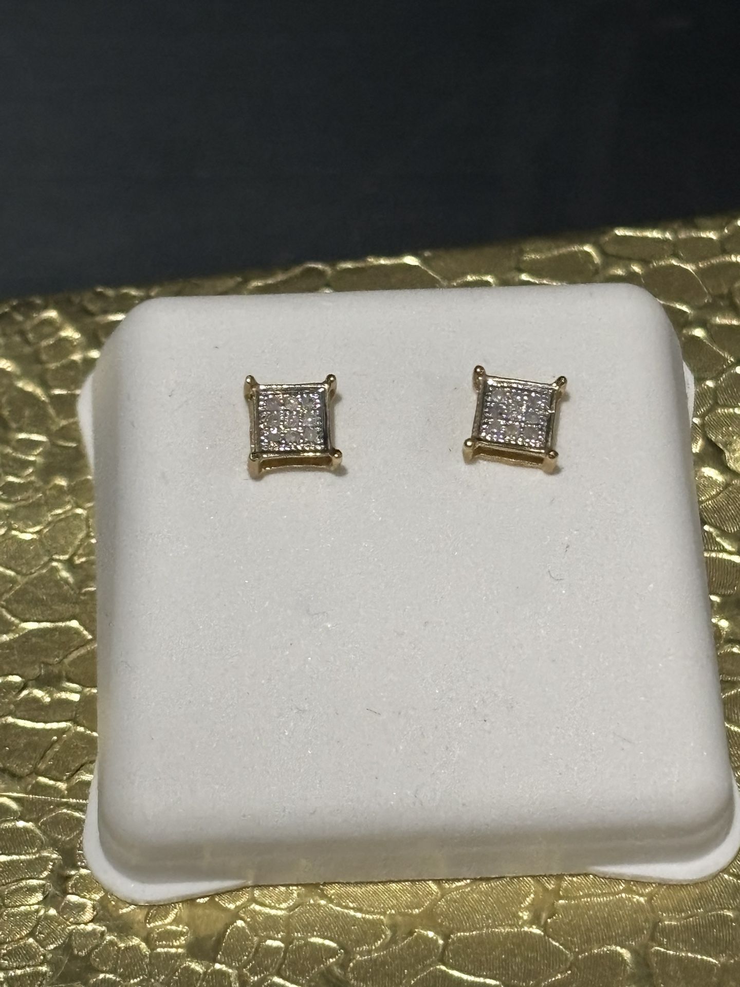 Diamond Stud Earrings