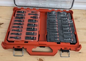 DeWalt packout 3/8" impact sockets set