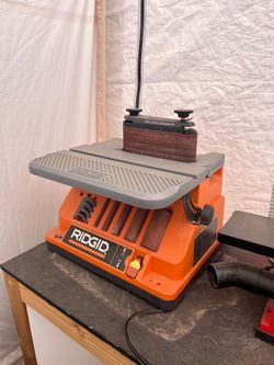 RIDGID Oscillating Spindle/Belt Sander – Woodworking, Furniture, DIY, Carpentry