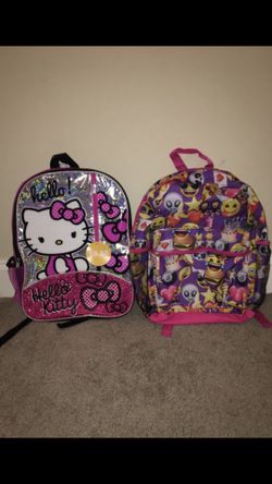 Backpacks new $5 each