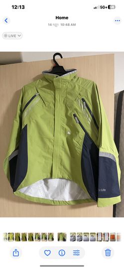 Men Waterproof Jacket For Cyclists New Size XL 