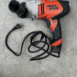 Black & Decker 6-Amp 1/2" Corded Drill with Side Handle