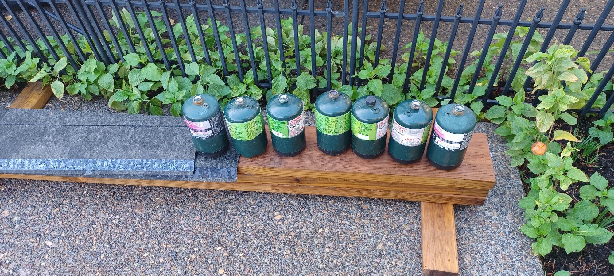 7 Coleman Propane Tanks Full $20 For All
