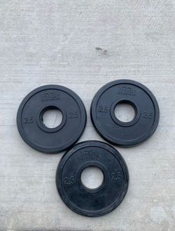 6 Weigh Plates 2.5LB New