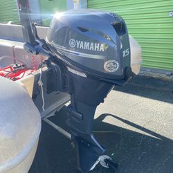 15Hp Yamaha 4 Stroke Long Shaft Outboard Motor