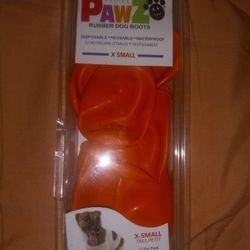 PAWZ Rubber Dogs Boots X-small