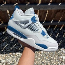 Jordan 4 Military Blue (Size 6.5Y, 7Y, 9.5, 10, 10.5, 11, 12, 13)