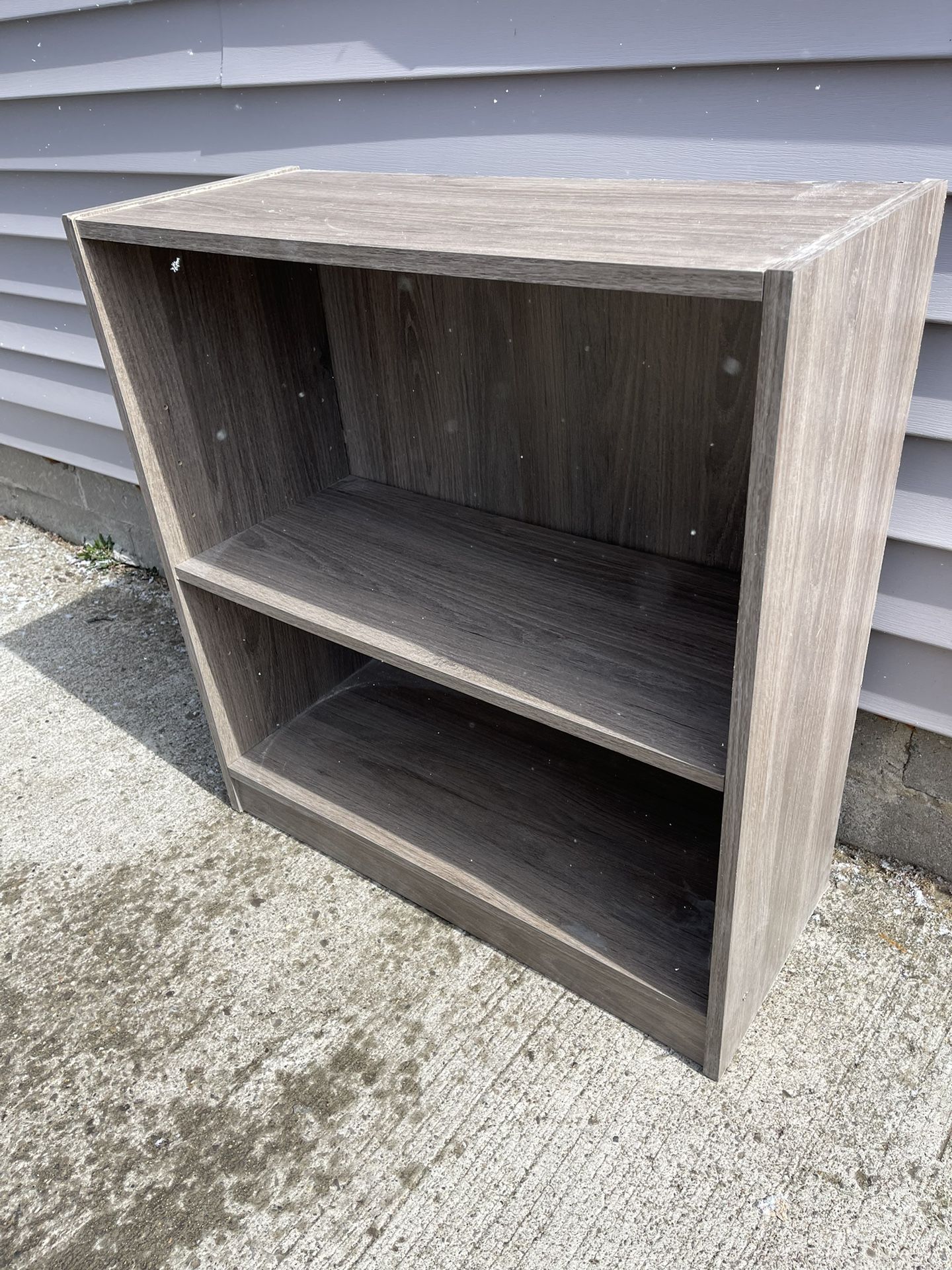 Grey Bookshelf