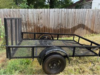 8 by 6 Utility Trailer