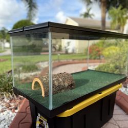 Glass Terrarium 50 Gal