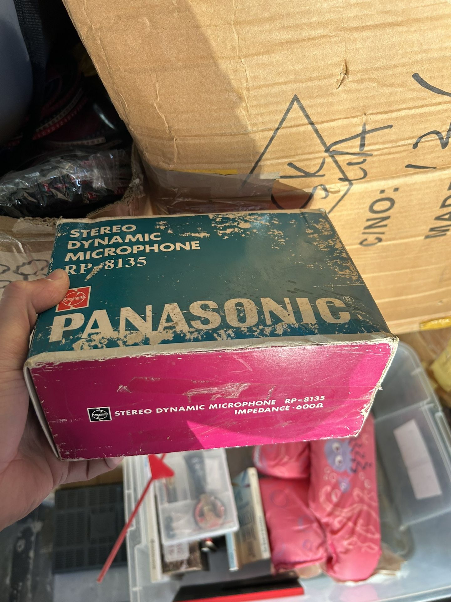 VINTAGE Microphone In Box