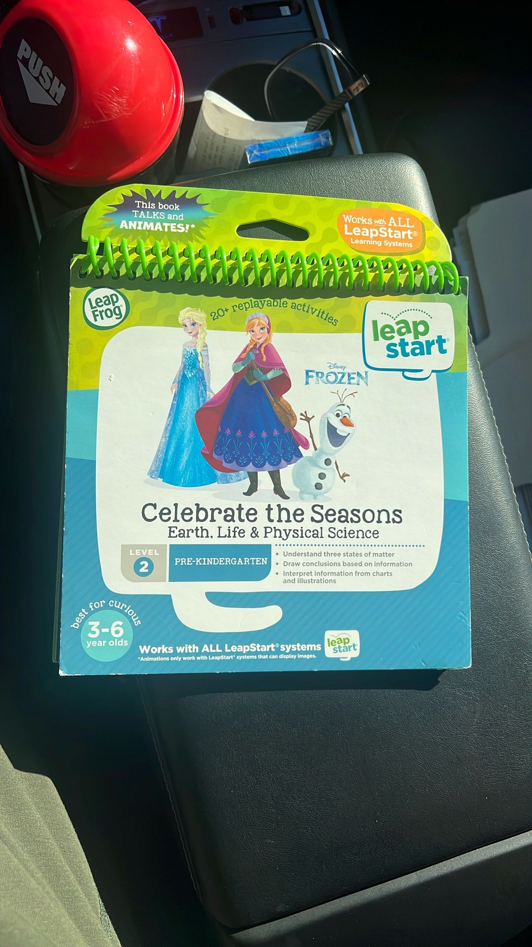 Leap Frog Leap Start Frozen Celebrate The Seasons Book